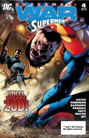 Superman: War of the Supermen #4