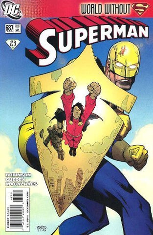 Superman #687 "Mon-el, the Guardian, Black Lighting & Steel Appearance"