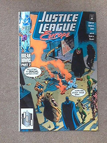 Justice League Europe #29 : Turning and Turning (DC Comics)