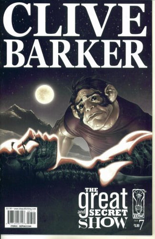 Clive Barker's Great and Secret Show #7 : Mission of Death (IDW Comics)