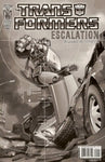 Transformers Escalation #1 Comic - Black & White Special Edition (IDW Publishing, 2006)