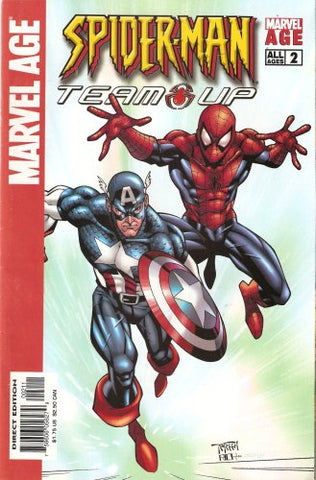 Marvel Age Spider-man Team-up #2 (With Captain America) December 2004