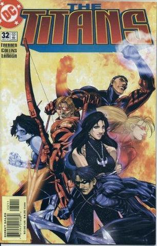 The Titans #32 "You Can't Go Home Again Part One" October 2001 Single Comic Book Published by DC Comics