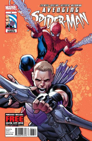 Avenging Spider-man #4 "Hawkeye Appearance"