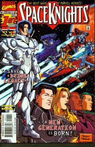 SpaceKnights #1 To Save a Dying Legacy -- a New Generation is Born!