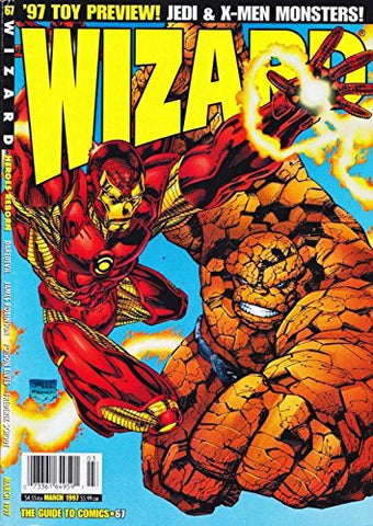 Wizard #67, 97 Toy Review & X-men Monsters (Wizard the Guide to Comics, 67)
