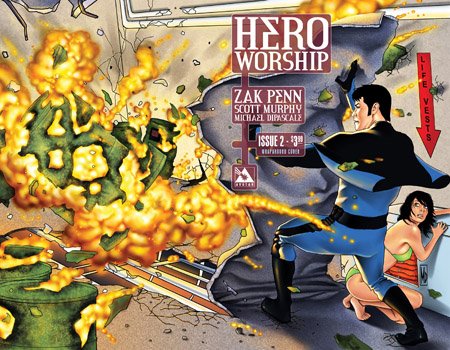 Hero Worship No. 2 Wraparound Cover