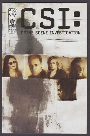 Csi Crime Scene Investigation #2 -Feb2003-ashley Wood Cover
