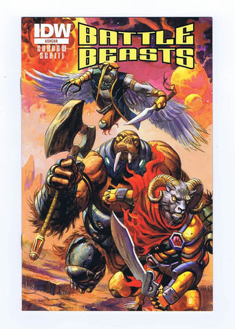 2012 SDCC Retailer Exclusive Battle Beasts #1 Ashcan Edition VF/NM IDW Publishing
