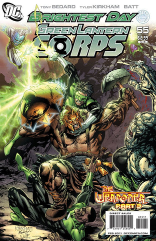 Green Lantern Corps #55 (Brightest Day)