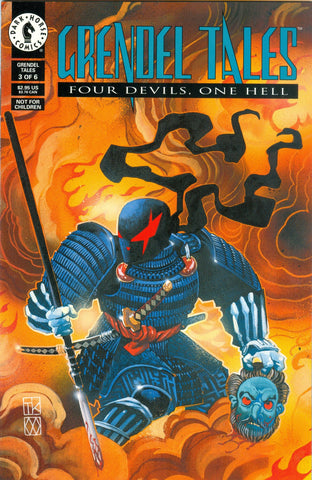 Grendel Tales, Four Devils One Hell, Oct 1993, #3 of 6 (Chapter 3 Four Questions, Three Answers, #3 of 6)
