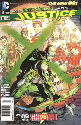 Justice League The New 52 # 8 2012
