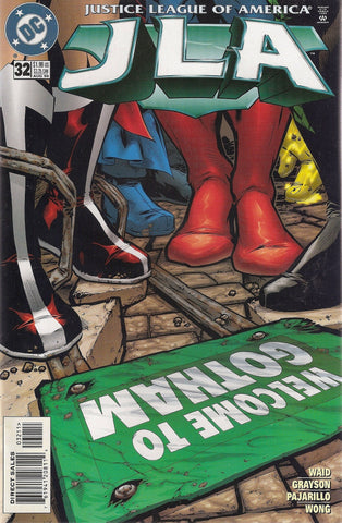 JLA #32 (Welcome to Gotham)